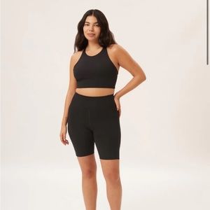 girlfriend collective high rise bike short | size small